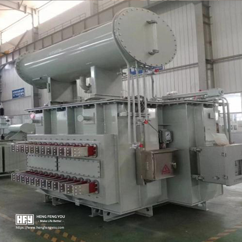 Submerged arc furnace transformer